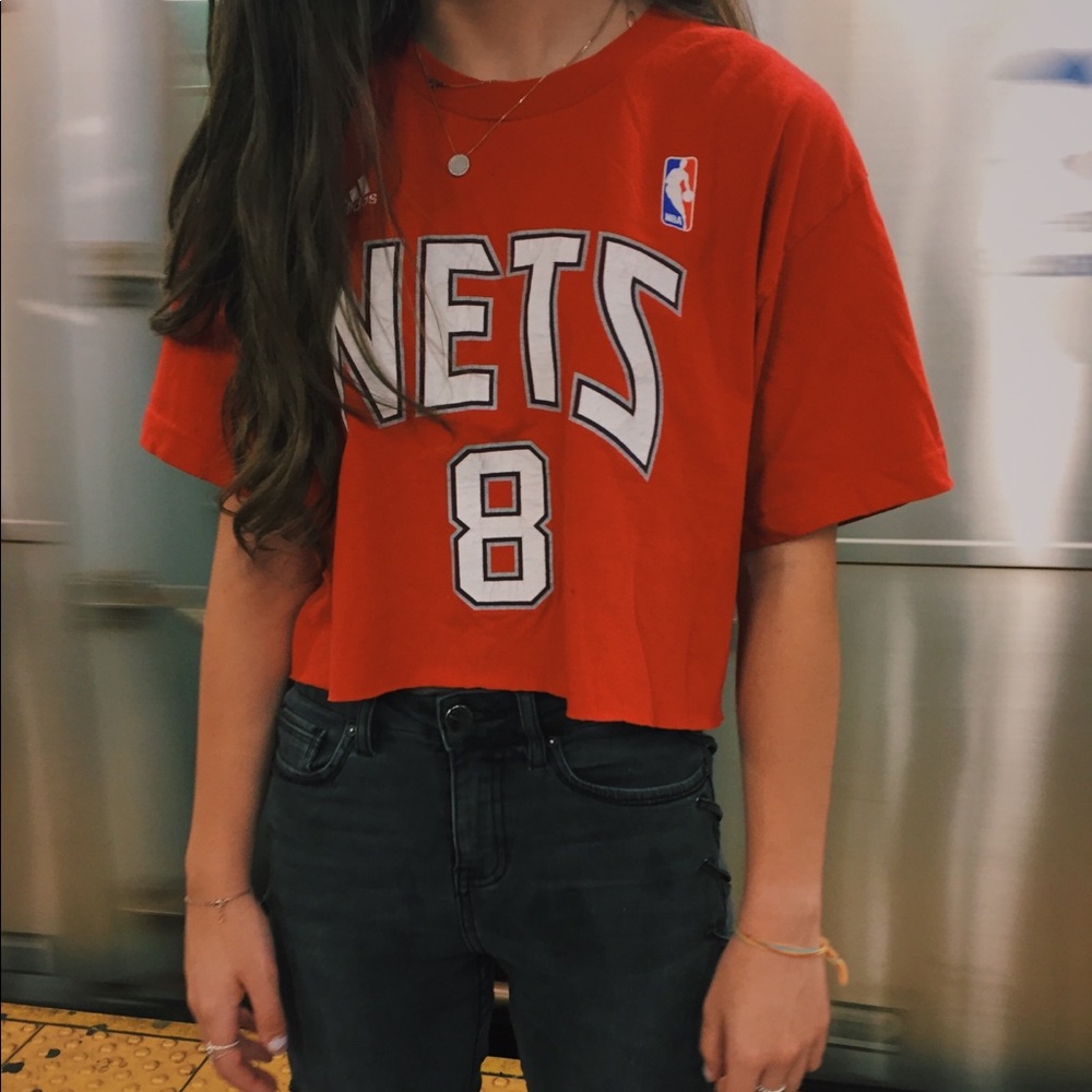 Adidas Deron Williams #8 Cropped T-Shirt